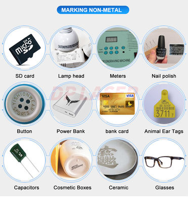 CE Practical Flying Laser Marking Machine For Beverage Industry